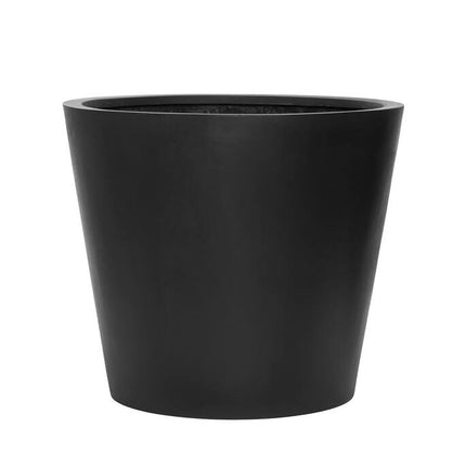 Pottery Pots Bucket L, zwart Ø60 cm