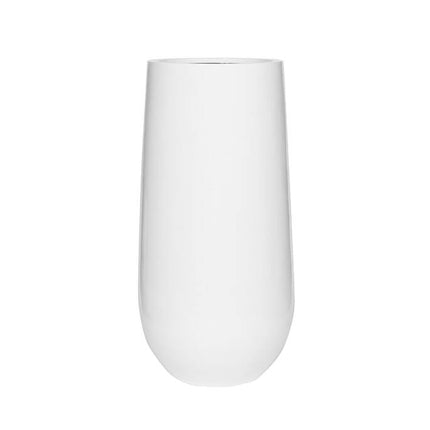 Pottery Pots Nax L, Glossy White Ø36 cm