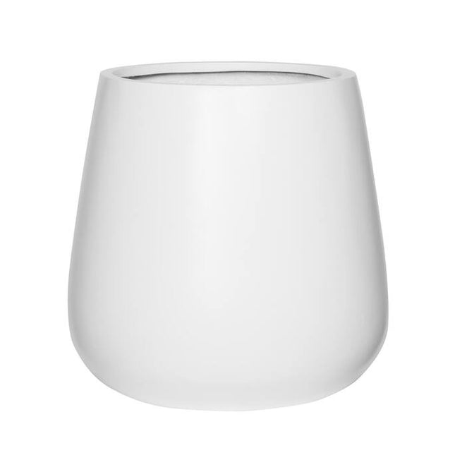 Pottery Pots Pax M, Matte White Ø32 cm