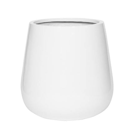 Pottery Pots Pax M, Glossy White Ø32 cm