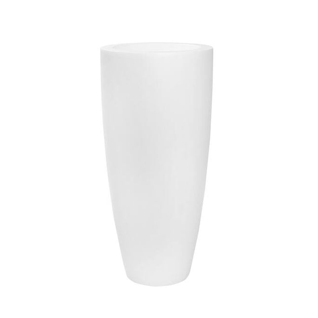 Pottery Pots Dax XL, Matte White Ø37 cm
