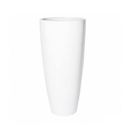 Pottery Pots Dax XL, Glossy White Ø37 cm