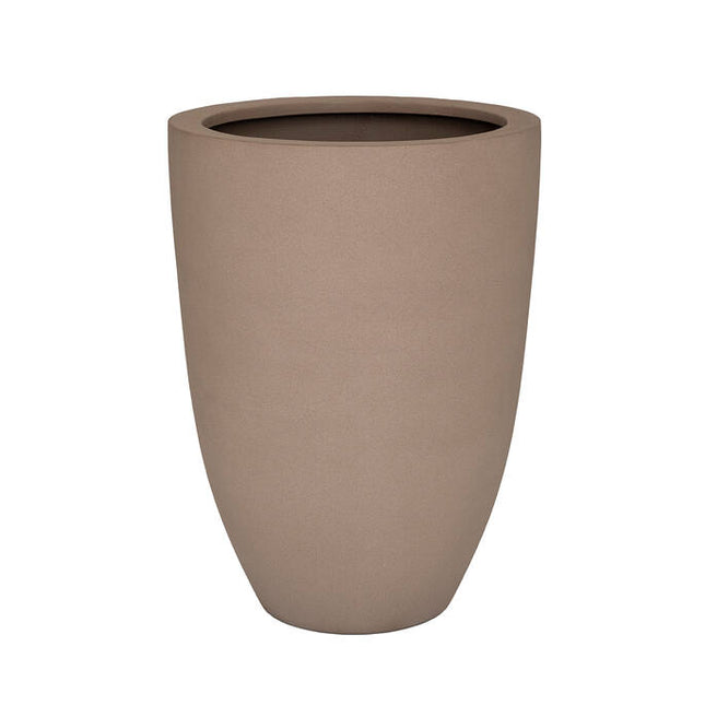 Keramikpotter Ben L, taupe Ø34 cm