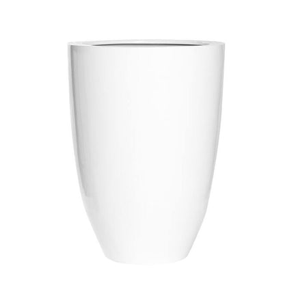 Pottery Pots Ben XL, Glossy White Ø42 cm