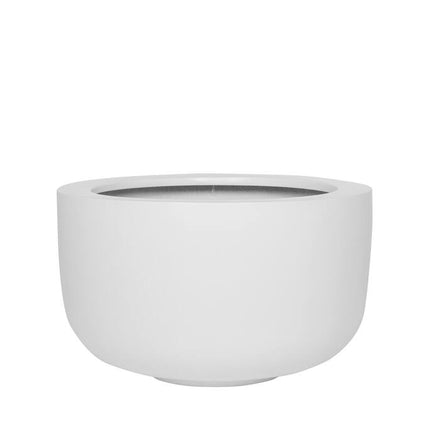Pottery Pots Sunny L, Matte White Ø35 cm