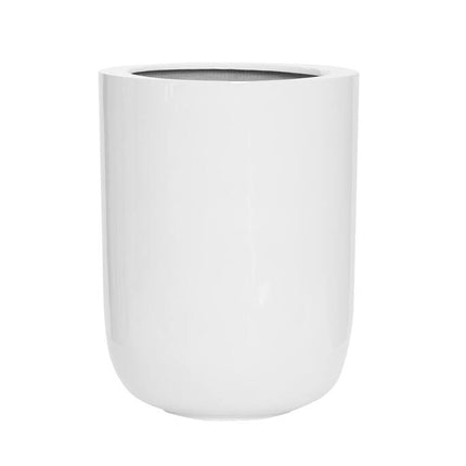 Pottery Pots Dice L, Glossy White Ø26,8 cm
