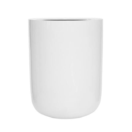 Pottery Pots Dice XL, Glossy White Ø36 cm