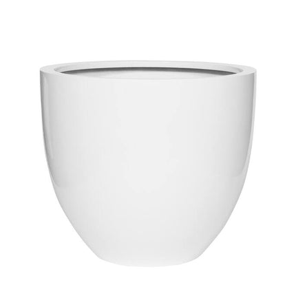 Pottery Pots Jesslyn M, Glossy White Ø52 cm