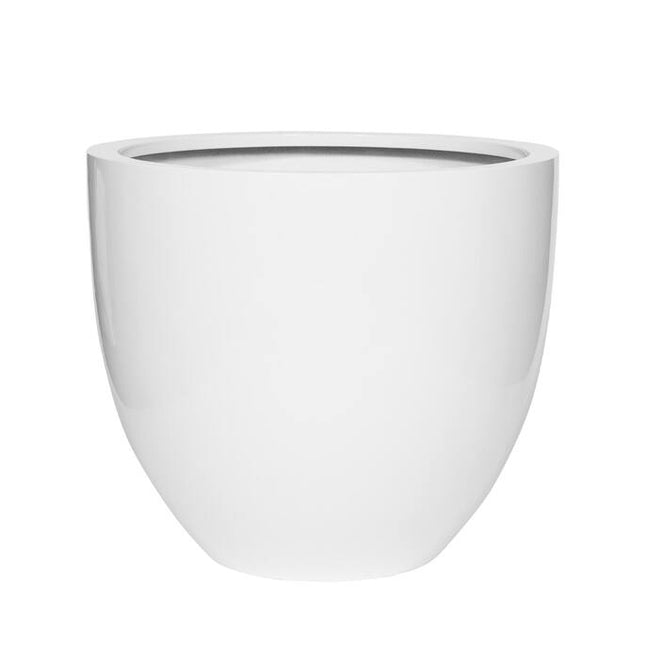 Pottery Pots Jesslyn M, Glossy White Ø52 cm