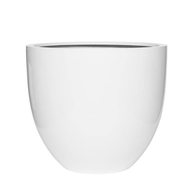 Pottery Pots Jesslyn L, Glossy White Ø62 cm