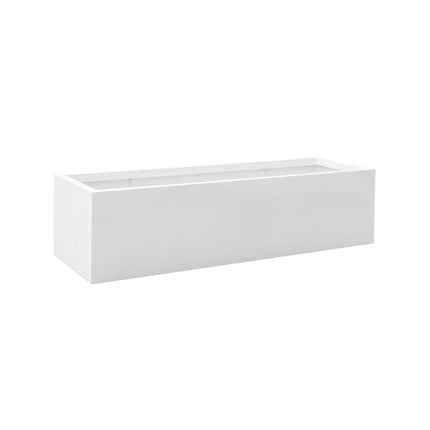 Pottery Pots Jumbo Jort M Extended, Glossy White 200x60x50 cm