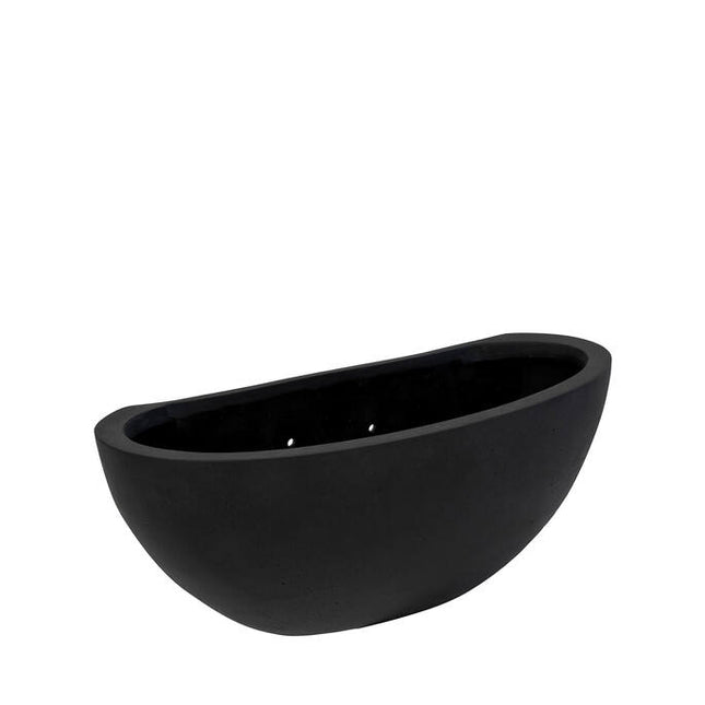Pottery Pots Mini Dorant Wally L, Zwart