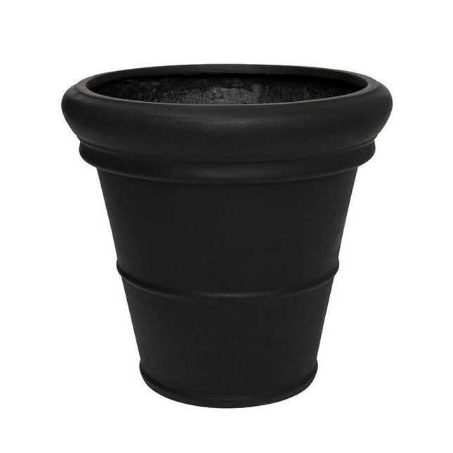 Pottery Pots Bucket Low Classic M, Zwart Ø45,5 cm