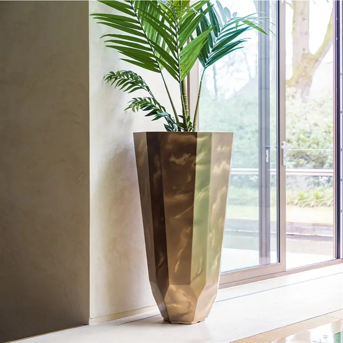 Aluminium Plantenbak Facet 80 x 80 cm