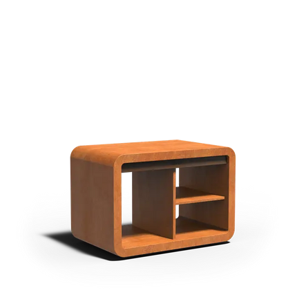 Corten Steel Outdoor Kitchen DOME 119 x 83.5 x 75 cm