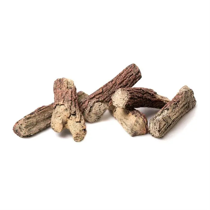 Tuinhaard Gashaard Keramisch Hout - 6 stuks