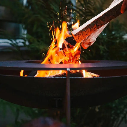 Corten Steel BBQ Cosa 63.5 x 63.5 x 60 cm - Plancha - Fire Bowl