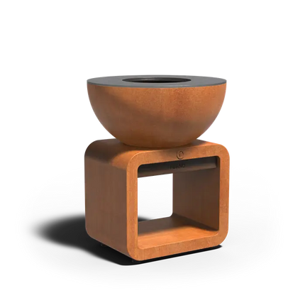 Corten steel Plancha SEARE BOLE 80.5 x 100 cm