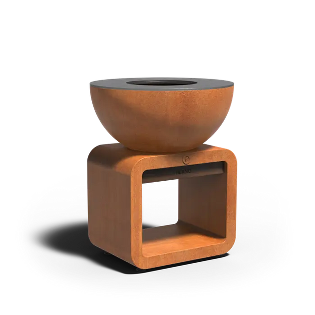 Plancha de acero corten SEARE BOLE 80,5 x 100 cm