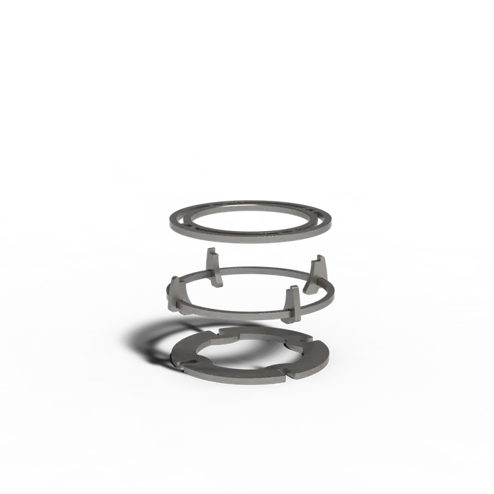 SEARE Grill set 280 x 280 x 65 mm - Grill Accessoires