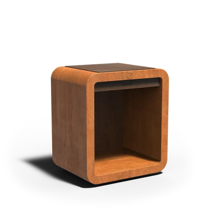 Station de cuisine extérieure en acier Corten 79 x 60 x 90 cm