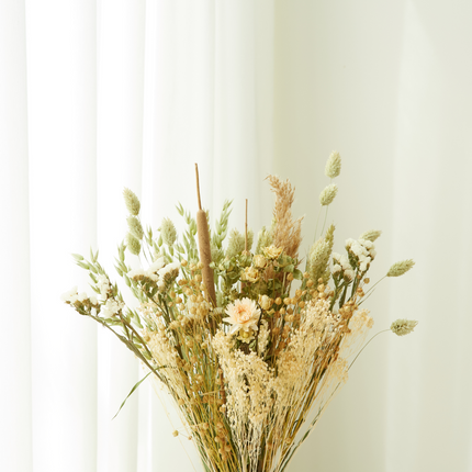 Ramo de flores secas naturales - Ø15cm - ↕35cm
