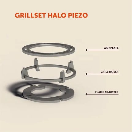 SEARE Grill set 280 x 280 x 65 mm - Grill Accessoires
