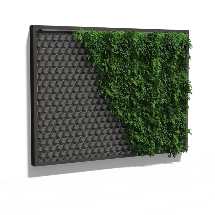 Groene Wand - Hangend muursysteem 408x300x20 cm - Planten wand
