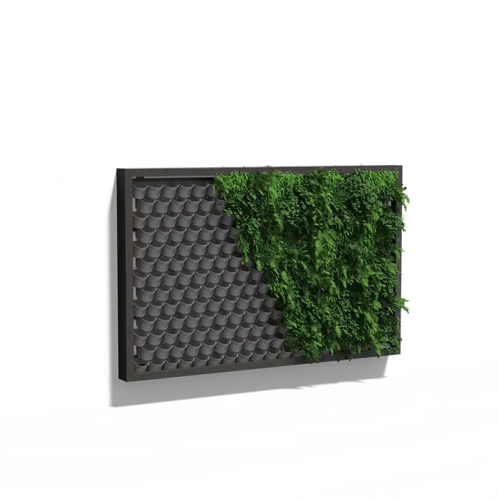 Groene Wand - Hangend muursysteem 309x200x20 cm - Planten wand