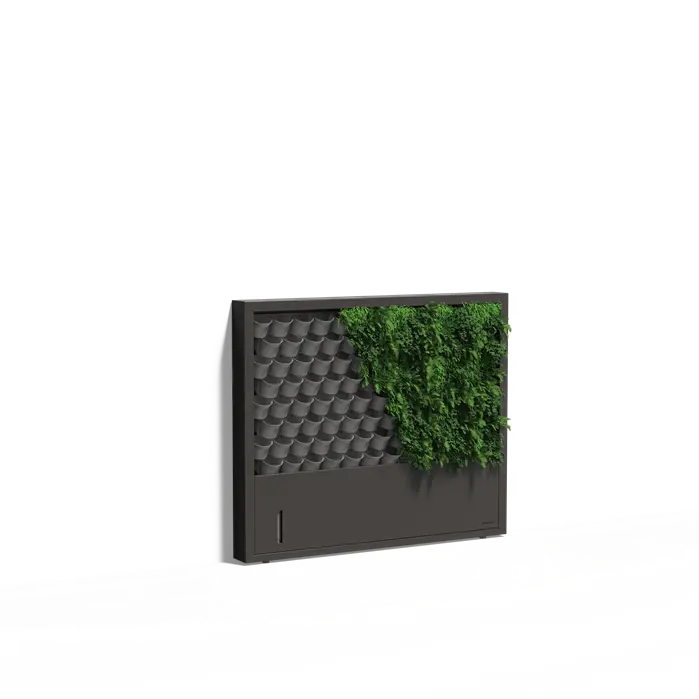 Groene Wand - Staand muursysteem 215x20x180 cm - Planten wand