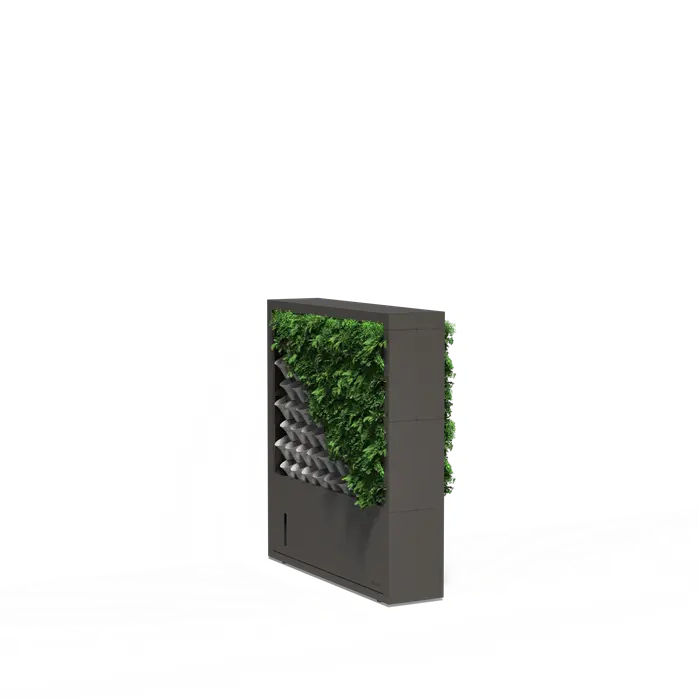 Groene Wand - Vrijstaand systeem 167x40x180 cm - Planten wand