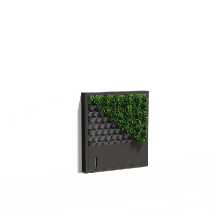 Groene Wand - Staand muursysteem 167x20x180 cm - Planten wand