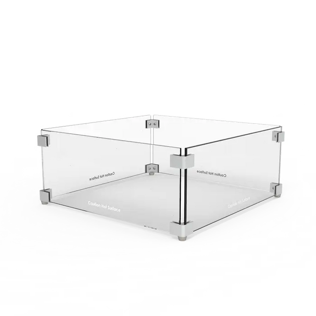 Tuinhaard Gashaard Glas 455 x 455 x 180 mm