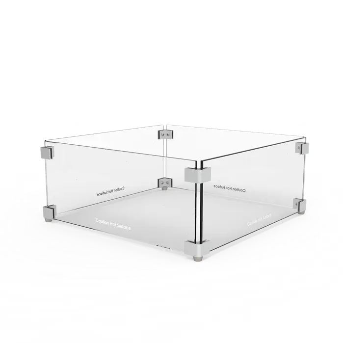 Tuinhaard Gashaard Glas 455 x 455 x 180 mm