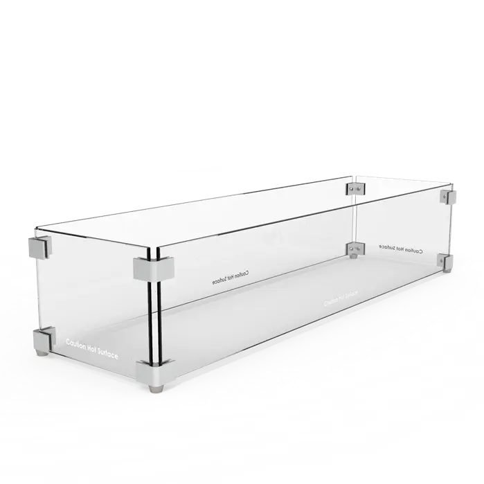 Tuinhaard Gashaard Glas 800 x 200 x 180 mm