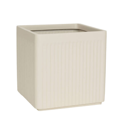 Pottery Pots Block Linea M, Silk White