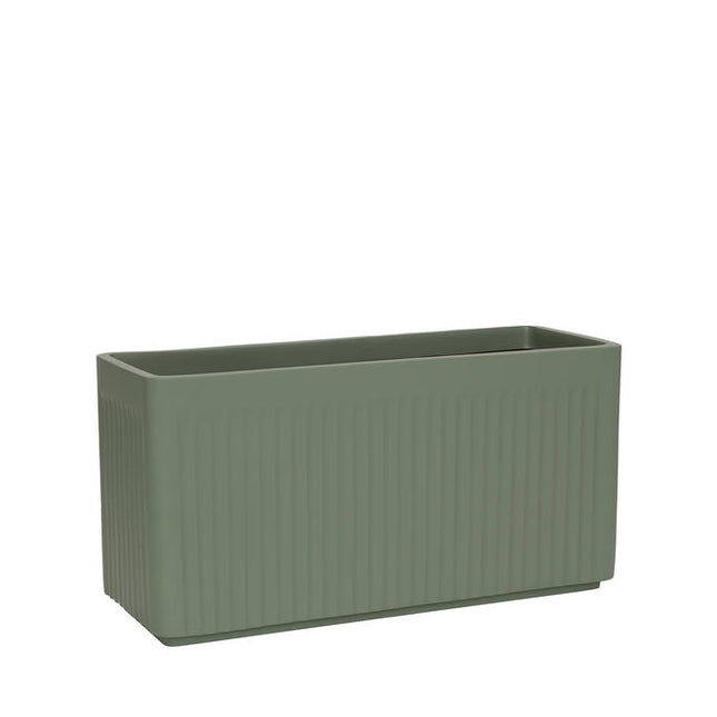 Pottery Pots Jort Linea M, Sage Green