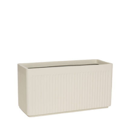 Pottery Pots Jort Linea S, Silk White