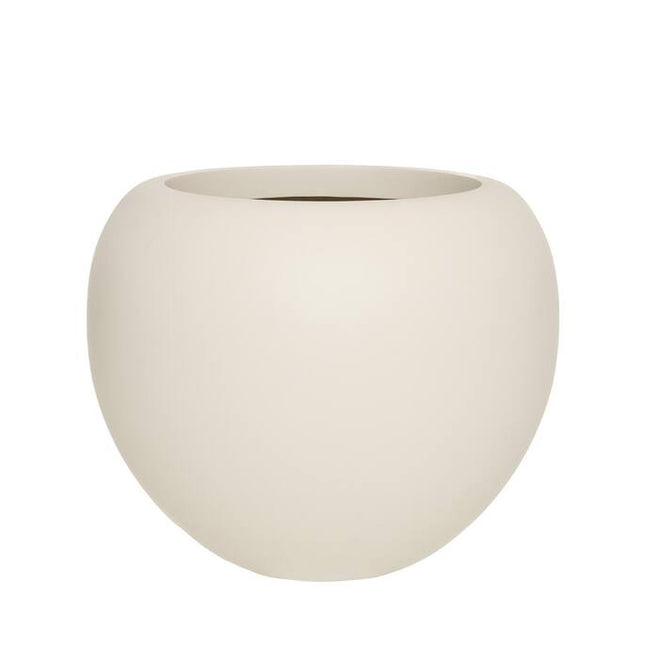 Pottery Pots Stream S, Silk White Ø34 cm