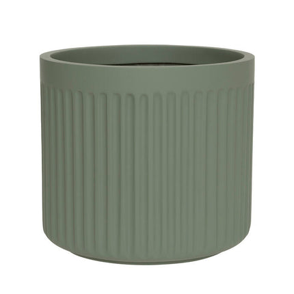 Pottery Pots Turris Low S, Sage Green Ø36 cm