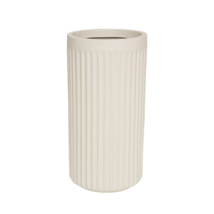 Pottery Pots Turris M, Silk White Ø32 cm