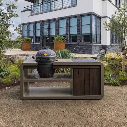 Cortenstaal Buitenkeuken STATION KAMADO 1500 x 752 x 926 mm