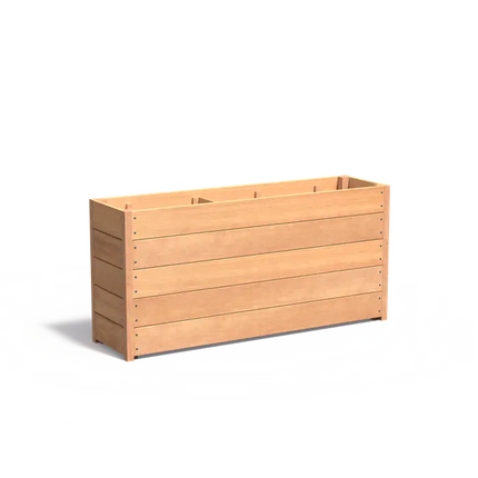 Jardinière en bois dur 150 x 40 x 71,3 cm