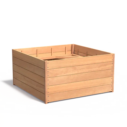 Plantenbak Hardhout 140 x 140 x 71.3 cm