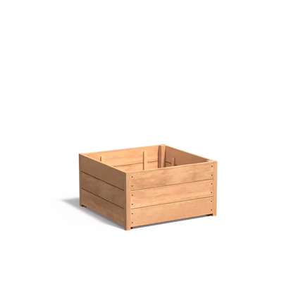 Plantenbak Hardhout 80 x 80 x 43.5 cm