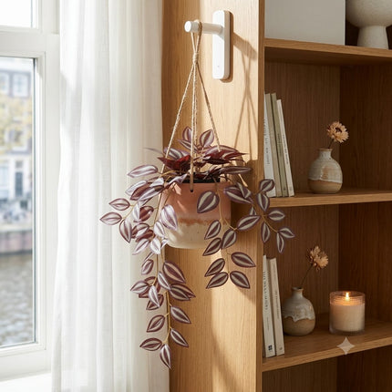 Konstväxt Tradescantia - ↕32cm - Ø9cm