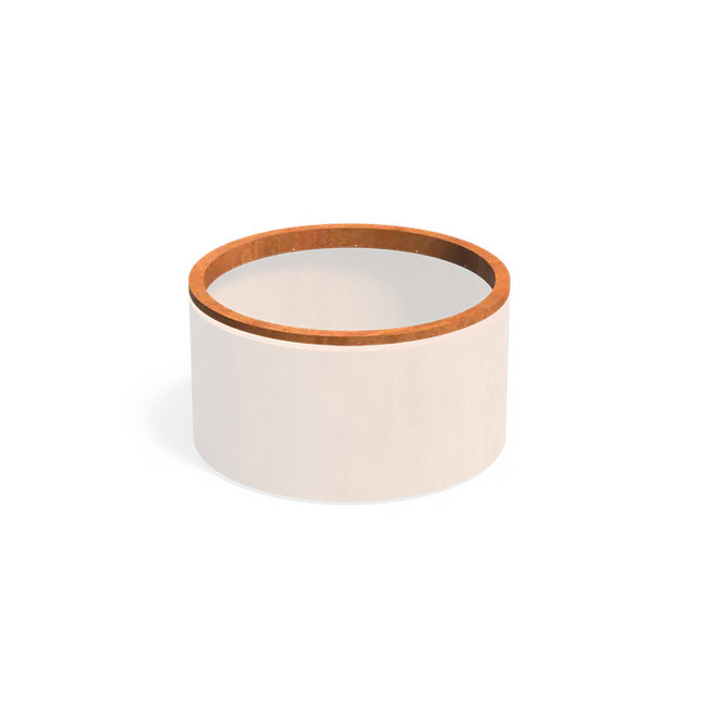 Jardinera de acero Corten in-lite® Ready Rim 1200 x 89 mm