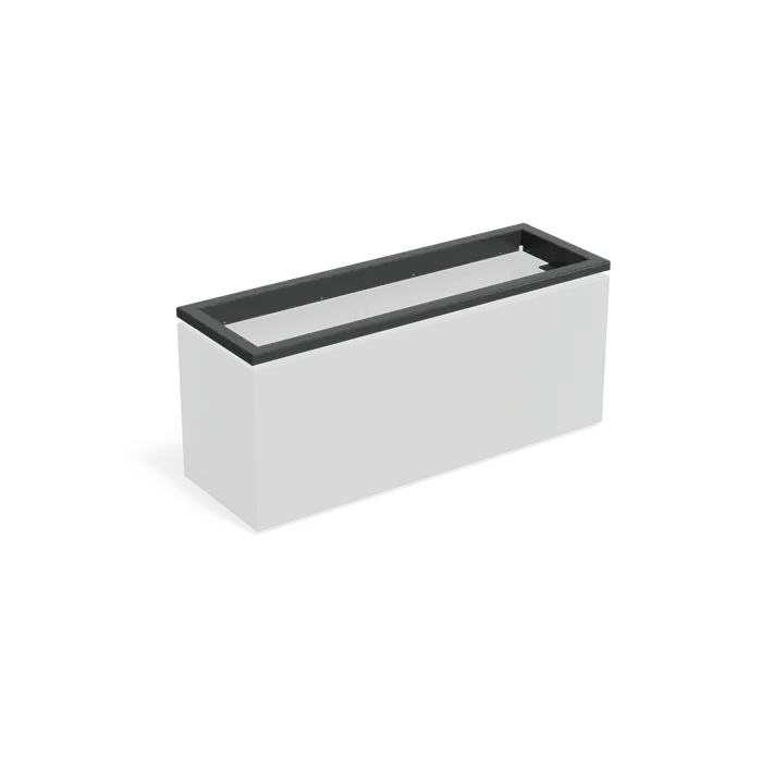Aluminium Plantenbak in-lite® Ready Opzetrand 1500 x 500 x 91 mm