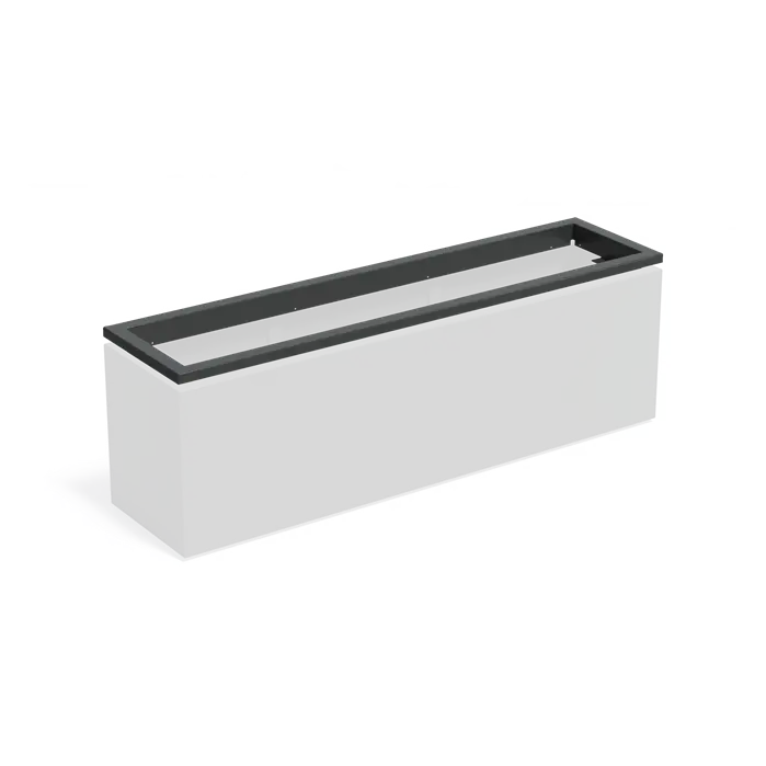 Aluminium Plantenbak in-lite® Ready Opzetrand 2000 x 500 x 91 mm