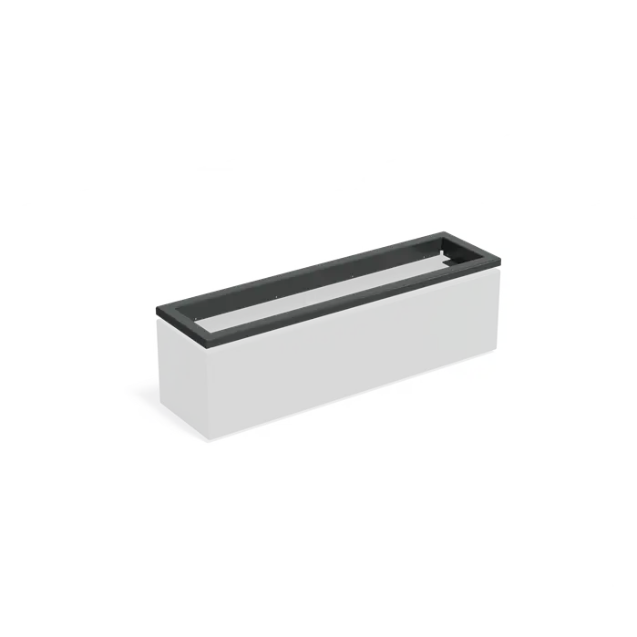Aluminium Plantenbak in-lite® Ready Opzetrand 1500 x 400 x 91 mm